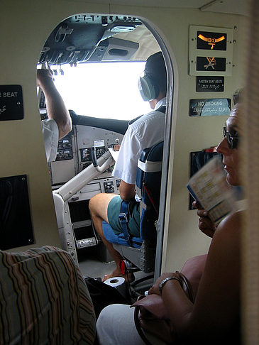 Foto Cockpit des Wasserflugzeugs - 