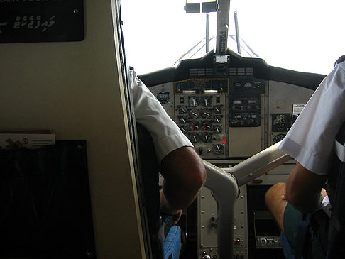 Fotos Cockpit des Wasserflugzeugs