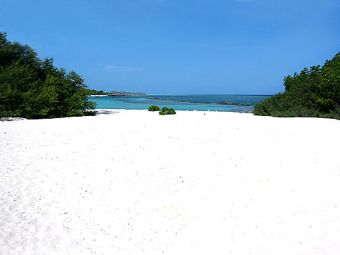 Foto Der weiße Sandstrand - 