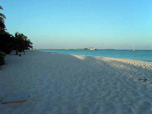 Fotos Der weiße Sandstrand der Malediven