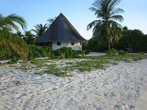 Foto Gebäude am Strand