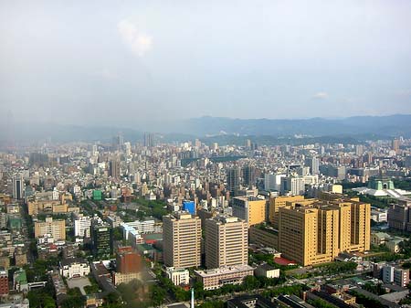 Blick vom Taipeh Tower Fotos