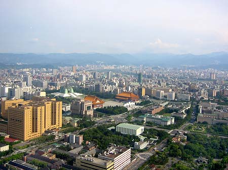 Foto Blick vom Taipeh Tower