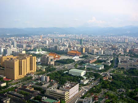 Foto Blick vom Taipeh Tower