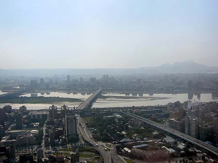 Blick vom Taipeh Tower