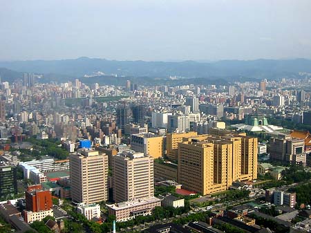 Foto Blick vom Taipeh Tower