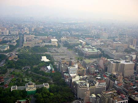 Blick vom Taipeh Tower Foto 