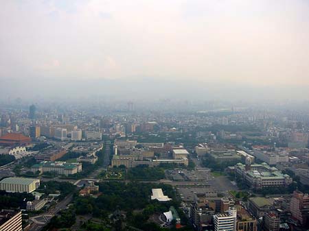 Blick vom Taipeh Tower Fotos