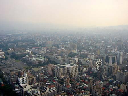 Foto Blick vom Taipeh Tower