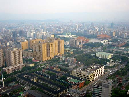 Blick vom Taipeh Tower Fotos