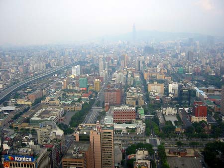 Fotos Blick vom Taipeh Tower