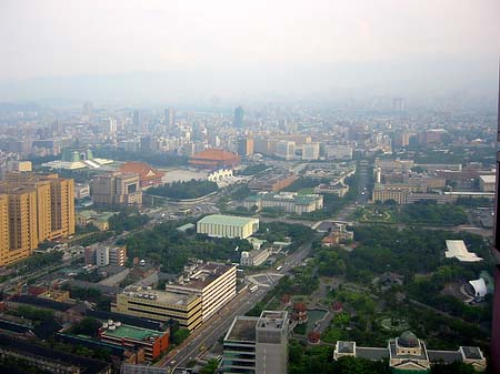 Blick vom Taipeh Tower